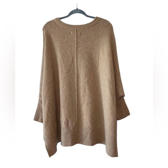 Lou & Grey Seamed Poncho Sweater - Women's Size M/L - Picture 1 of 7